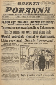 Gazeta Poranna : ilustrowany dziennik informacyjny wschodnich kresów. 1923, nr 6583