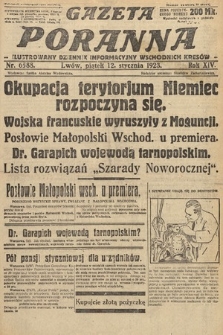 Gazeta Poranna : ilustrowany dziennik informacyjny wschodnich kresów. 1923, nr 6588
