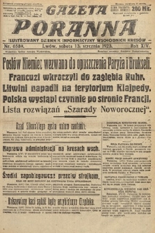 Gazeta Poranna : ilustrowany dziennik informacyjny wschodnich kresów. 1923, nr 6589