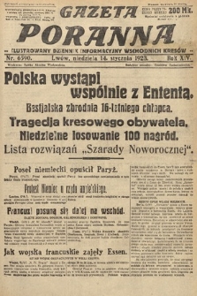 Gazeta Poranna : ilustrowany dziennik informacyjny wschodnich kresów. 1923, nr 6590