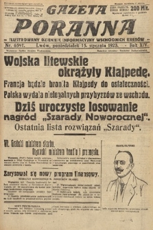 Gazeta Poranna : ilustrowany dziennik informacyjny wschodnich kresów. 1923, nr 6591