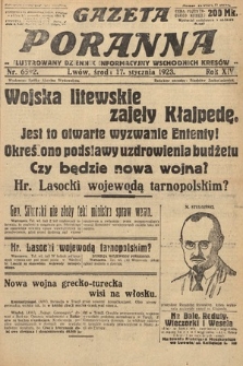 Gazeta Poranna : ilustrowany dziennik informacyjny wschodnich kresów. 1923, nr 6592