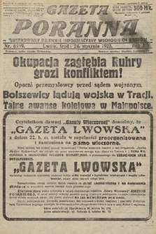 Gazeta Poranna : ilustrowany dziennik informacyjny wschodnich kresów. 1923, nr 6599