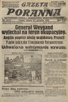 Gazeta Poranna : ilustrowany dziennik informacyjny wschodnich kresów. 1923, nr 6602