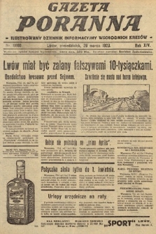 Gazeta Poranna : ilustrowany dziennik informacyjny wschodnich kresów. 1923, nr 6660