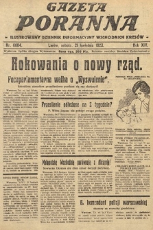 Gazeta Poranna : ilustrowany dziennik informacyjny wschodnich kresów. 1923, nr 6684