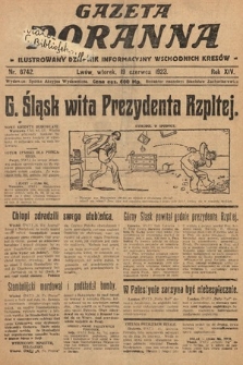 Gazeta Poranna : ilustrowany dziennik informacyjny wschodnich kresów. 1923, nr 6742
