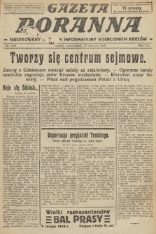 Gazeta Poranna : ilustrowany dziennik informacyjny wschodnich kresów. 1925, nr 7299