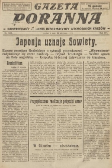 Gazeta Poranna : ilustrowany dziennik informacyjny wschodnich kresów. 1925, nr 7308