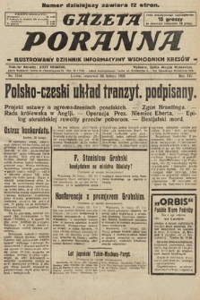 Gazeta Poranna : ilustrowany dziennik informacyjny wschodnich kresów. 1925, nr 7344