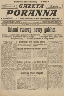 Gazeta Poranna : ilustrowany dziennik informacyjny wschodnich kresów. 1925, nr 7390