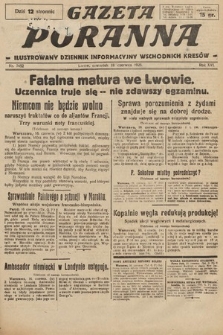 Gazeta Poranna : ilustrowany dziennik informacyjny wschodnich kresów. 1925, nr 7452