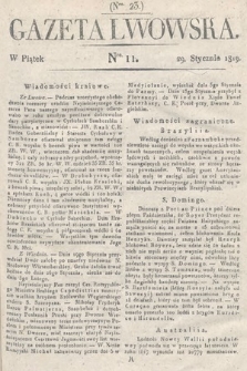 Gazeta Lwowska. 1819, nr 11