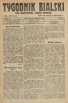 Tygodnik Bialski : pismo chrześcijańskich i polskich organizacyi. 1920, nr 2