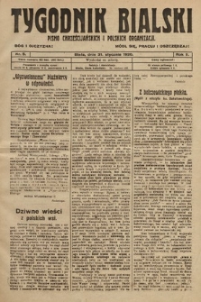 Tygodnik Bialski : pismo chrześcijańskich i polskich organizacyi. 1920, nr 5