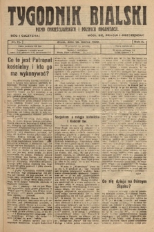 Tygodnik Bialski : pismo chrześcijańskich i polskich organizacyi. 1920, nr 11