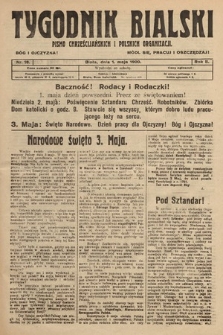 Tygodnik Bialski : pismo chrześcijańskich i polskich organizacyi. 1920, nr 18