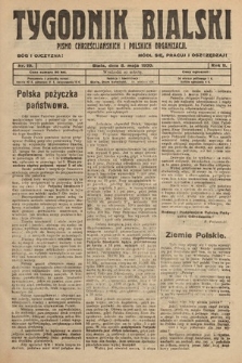 Tygodnik Bialski : pismo chrześcijańskich i polskich organizacyi. 1920, nr 19