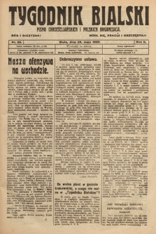Tygodnik Bialski : pismo chrześcijańskich i polskich organizacyi. 1920, nr 22