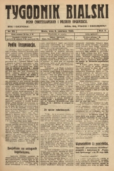 Tygodnik Bialski : pismo chrześcijańskich i polskich organizacyi. 1920, nr 23