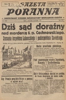 Gazeta Poranna : ilustrowany dziennik informacyjny wschodnich kresów. 1925, nr 7501
