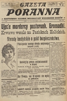 Gazeta Poranna : ilustrowany dziennik informacyjny wschodnich kresów. 1925, nr 7506