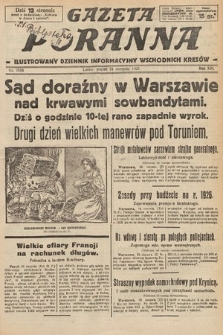 Gazeta Poranna : ilustrowany dziennik informacyjny wschodnich kresów. 1925, nr 7516