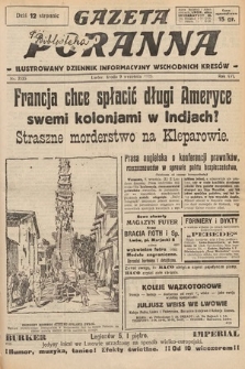 Gazeta Poranna : ilustrowany dziennik informacyjny wschodnich kresów. 1925, nr 7535