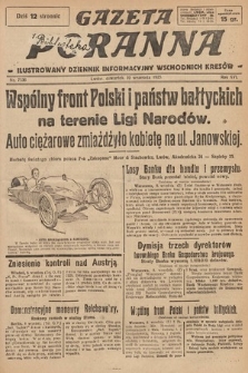 Gazeta Poranna : ilustrowany dziennik informacyjny wschodnich kresów. 1925, nr 7536