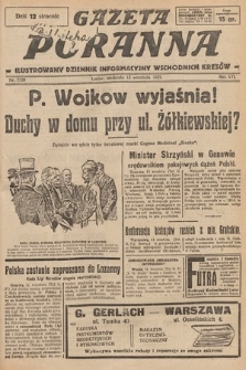 Gazeta Poranna : ilustrowany dziennik informacyjny wschodnich kresów. 1925, nr 7539
