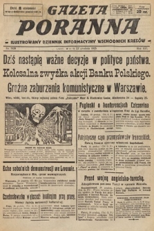 Gazeta Poranna : ilustrowany dziennik informacyjny wschodnich kresów. 1925, nr 7639
