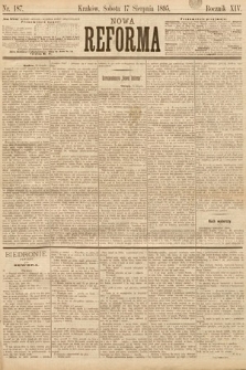 Nowa Reforma. 1895, nr 187