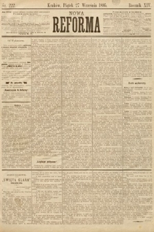 Nowa Reforma. 1895, nr 222