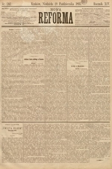 Nowa Reforma. 1895, nr 242