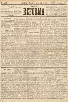 Nowa Reforma. 1895, nr 252