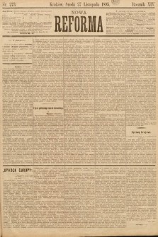 Nowa Reforma. 1895, nr 273