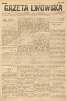 Gazeta Lwowska. 1883, nr 20