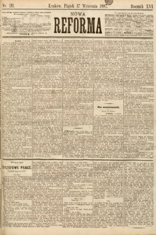 Nowa Reforma. 1897, nr 211