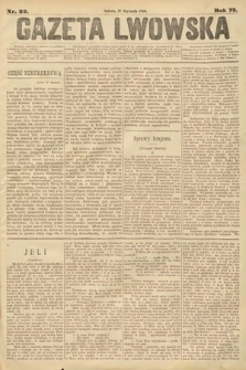 Gazeta Lwowska. 1883, nr 22