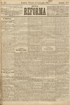 Nowa Reforma. 1897, nr 273
