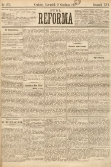 Nowa Reforma. 1897, nr 275