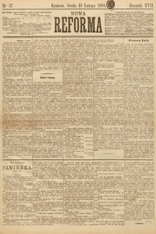 Nowa Reforma. 1898, nr 37