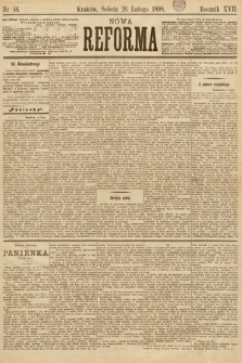 Nowa Reforma. 1898, nr 46