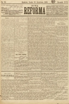 Nowa Reforma. 1898, nr 89