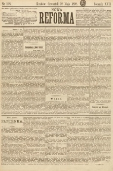 Nowa Reforma. 1898, nr 108