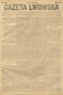 Gazeta Lwowska. 1883, nr 45