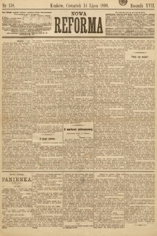 Nowa Reforma. 1898, nr 158