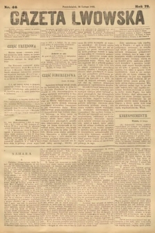 Gazeta Lwowska. 1883, nr 46