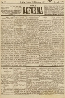 Nowa Reforma. 1898, nr 271