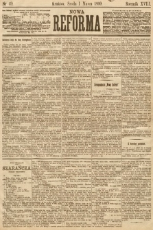 Nowa Reforma. 1899, nr 49